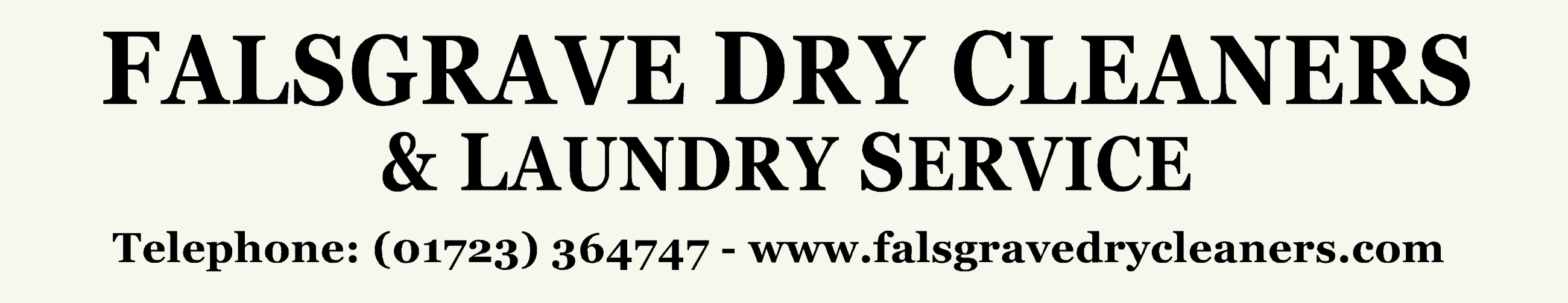 Falsgrave Dry Cleaners and Laundry Service, Scarborough